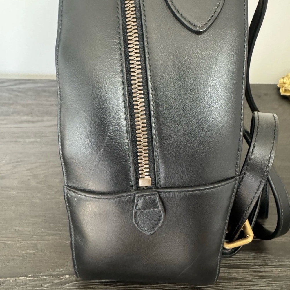 Authentic — Gucci GG Marmont Mini Backpack – Black Matelassé Leather - Picture 4 of 16
